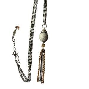 Sabika Long Tassel Necklace Summer 2023